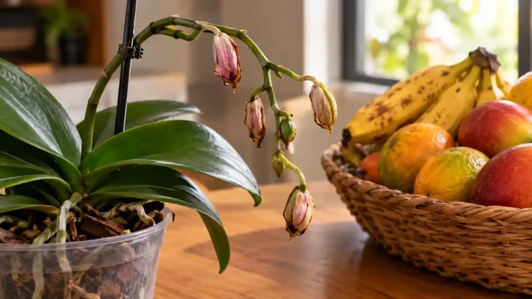 Tire esse item da cozinha se você quiser ver sua orquídea florir 1